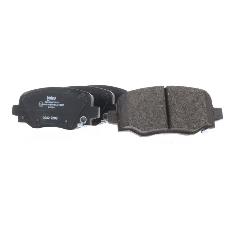 Jeu de 4 plaquettes de frein VALEO ref. 302166